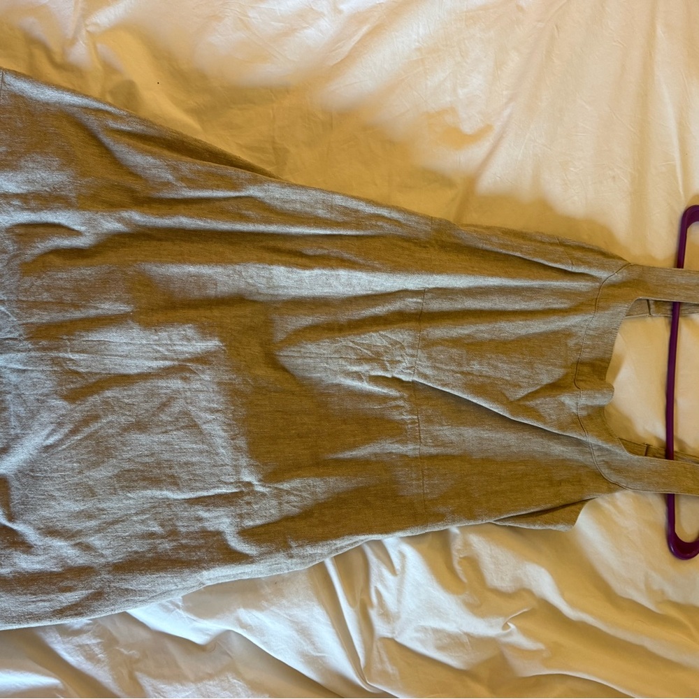 Abercrombie & Fitch Beige Linen Skirt
